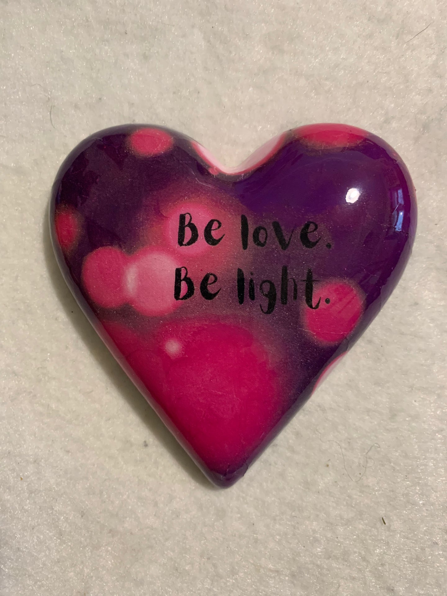 Decoupaged  Hanging Heart