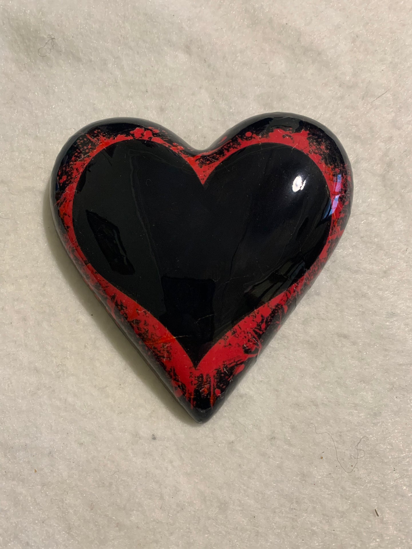 Decoupaged  Hanging Heart