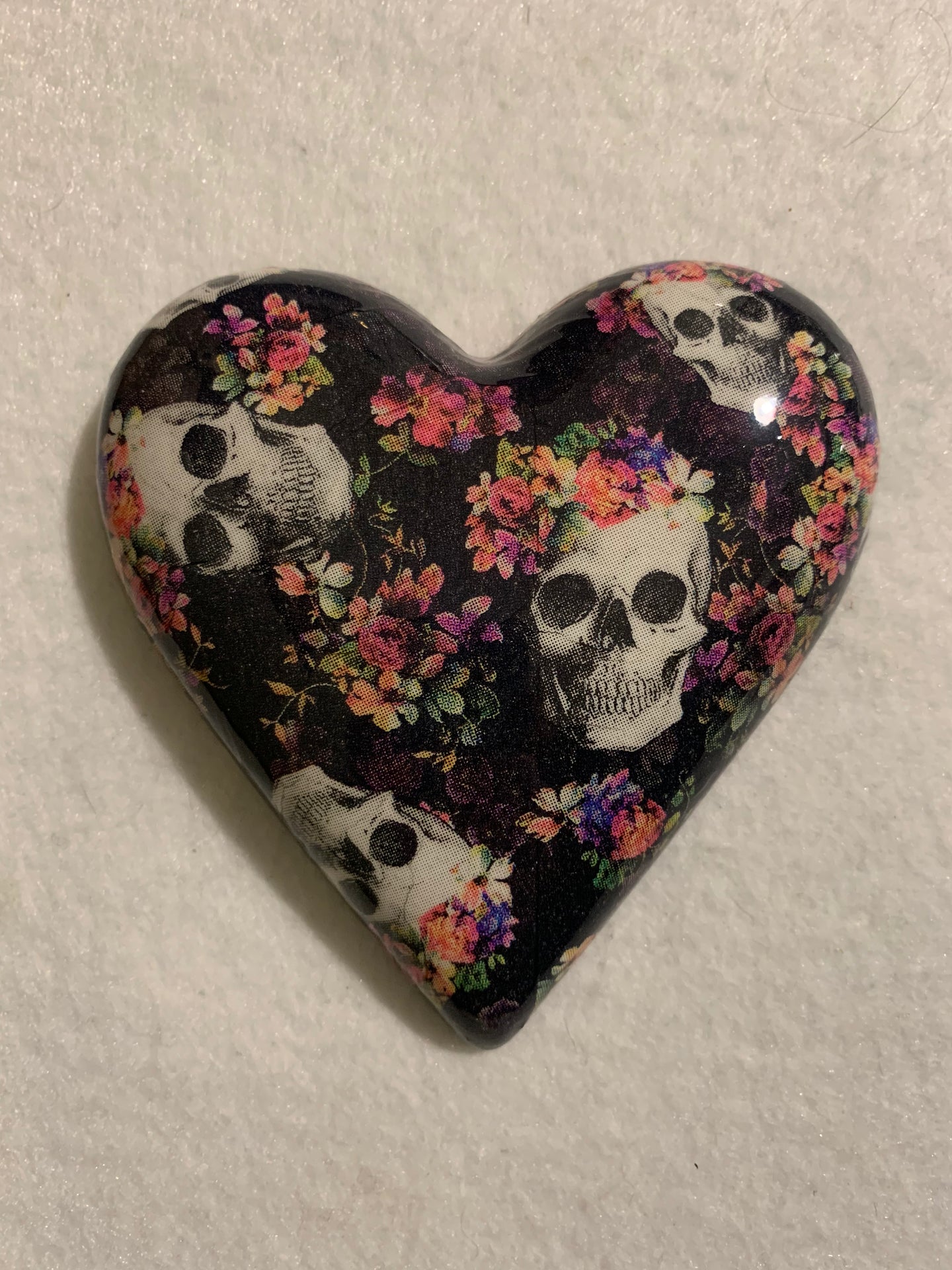 Decoupaged  Hanging Heart