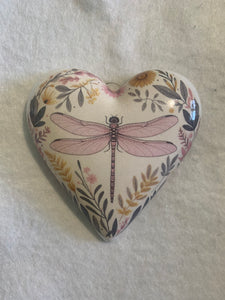 Decoupaged  Hanging Heart