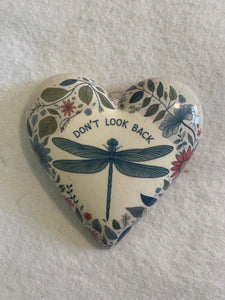 Decoupaged  Hanging Heart