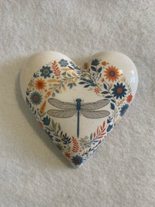 Decoupaged  Hanging Heart