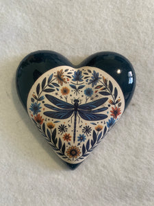 Decoupaged  Hanging Heart