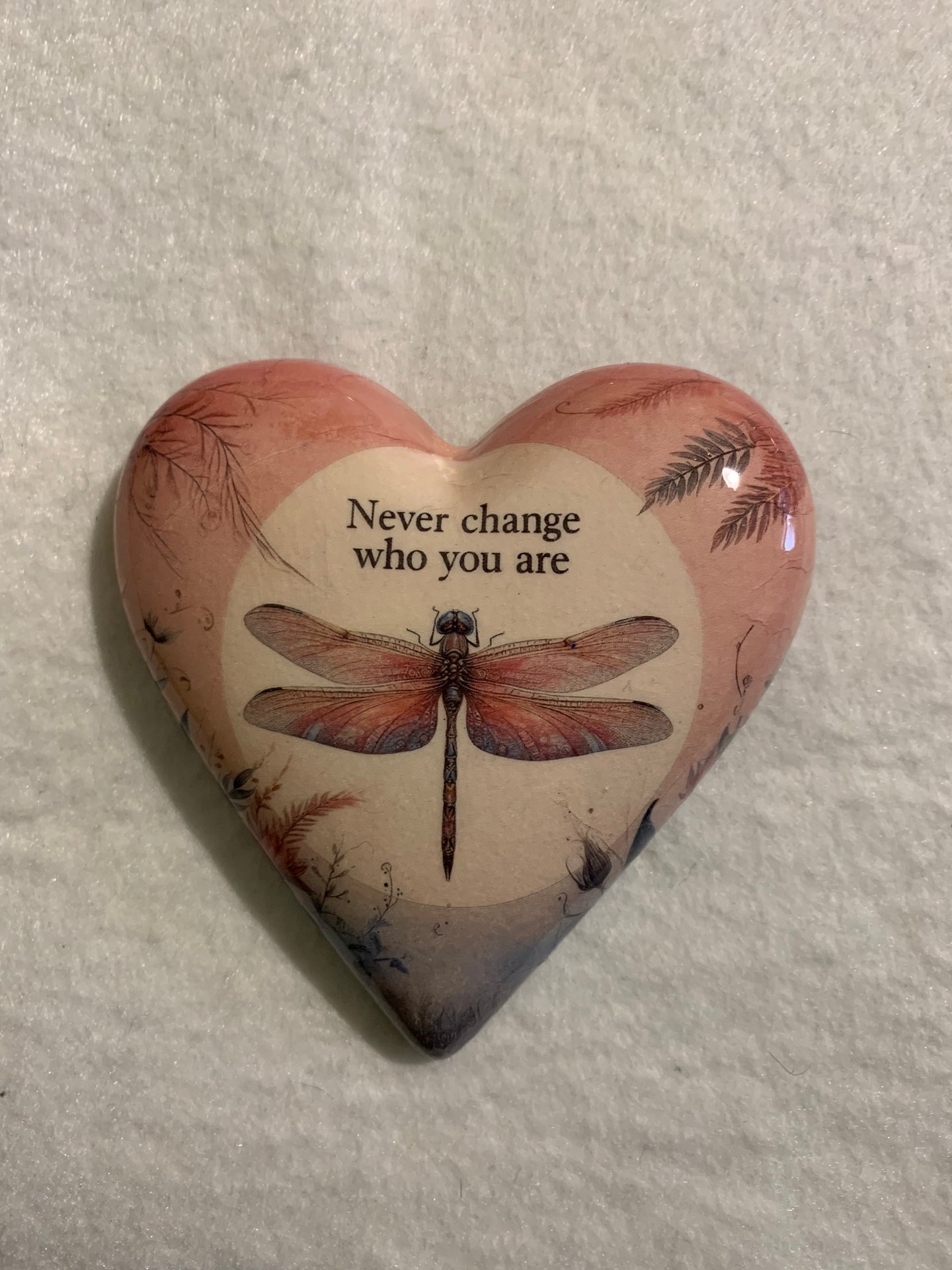 Decoupaged  Hanging Heart