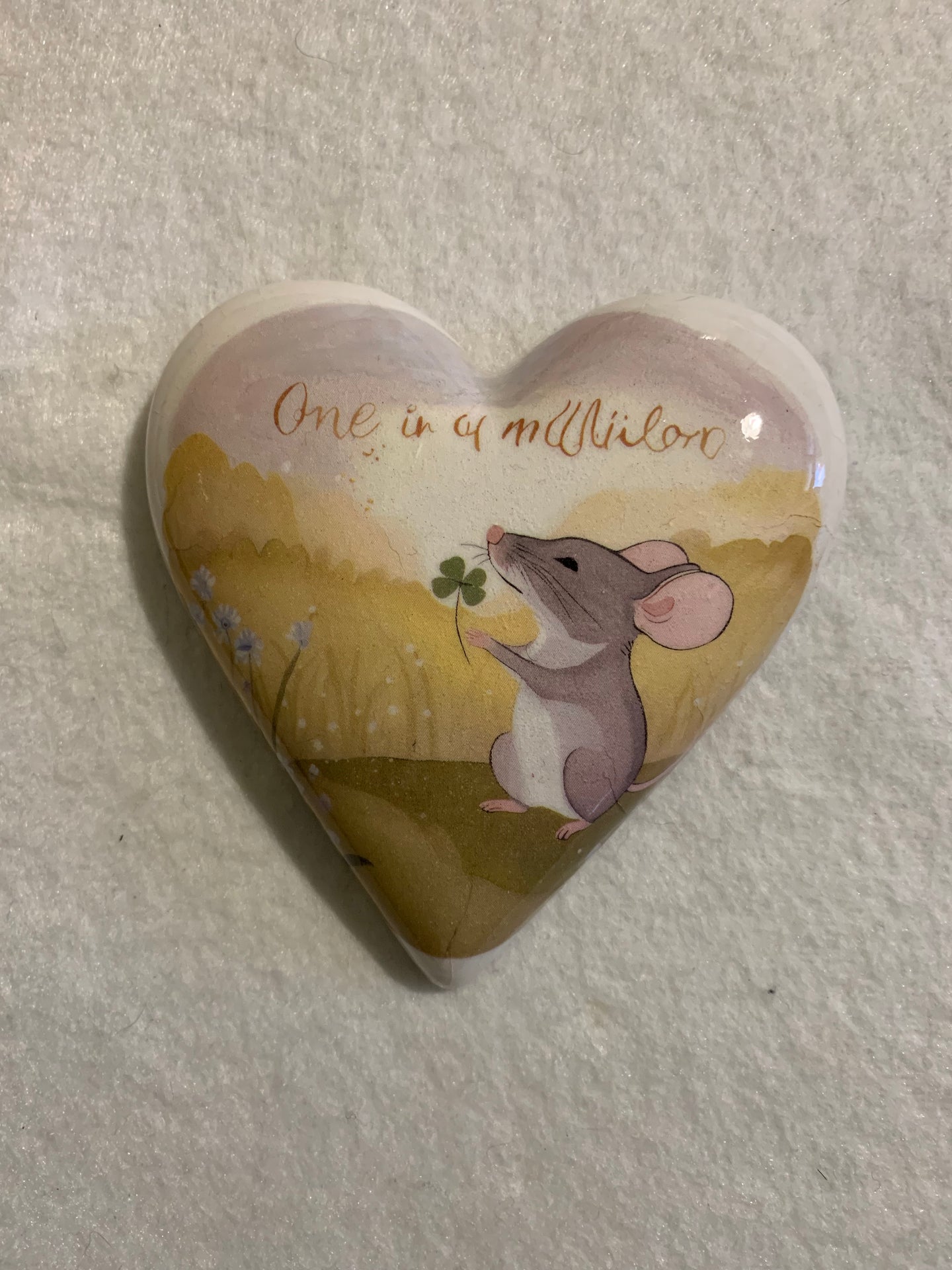 Decoupaged  Hanging Heart