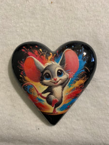 Decoupaged  Hanging Heart