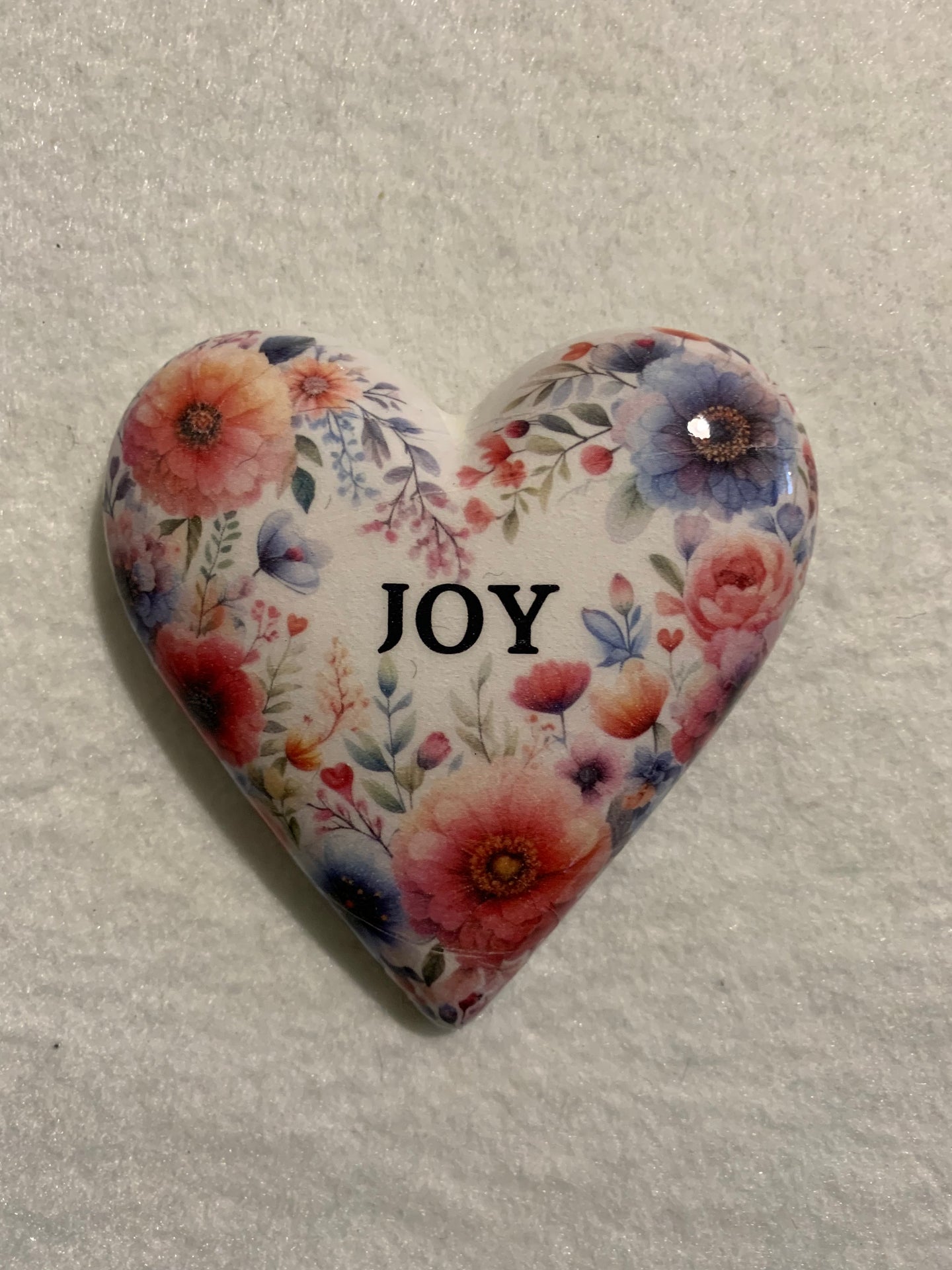 Decoupaged  Hanging Heart