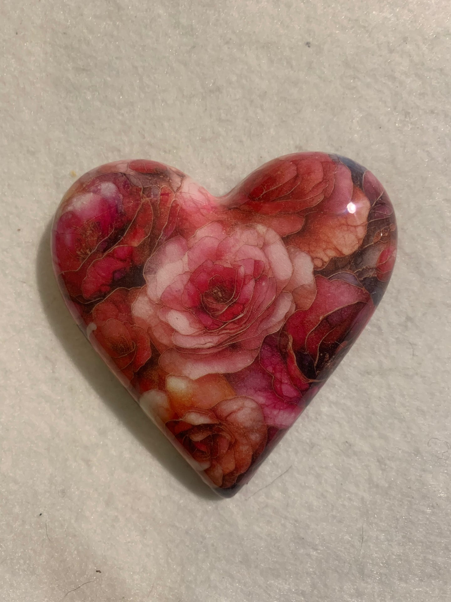 Decoupaged  Hanging Heart