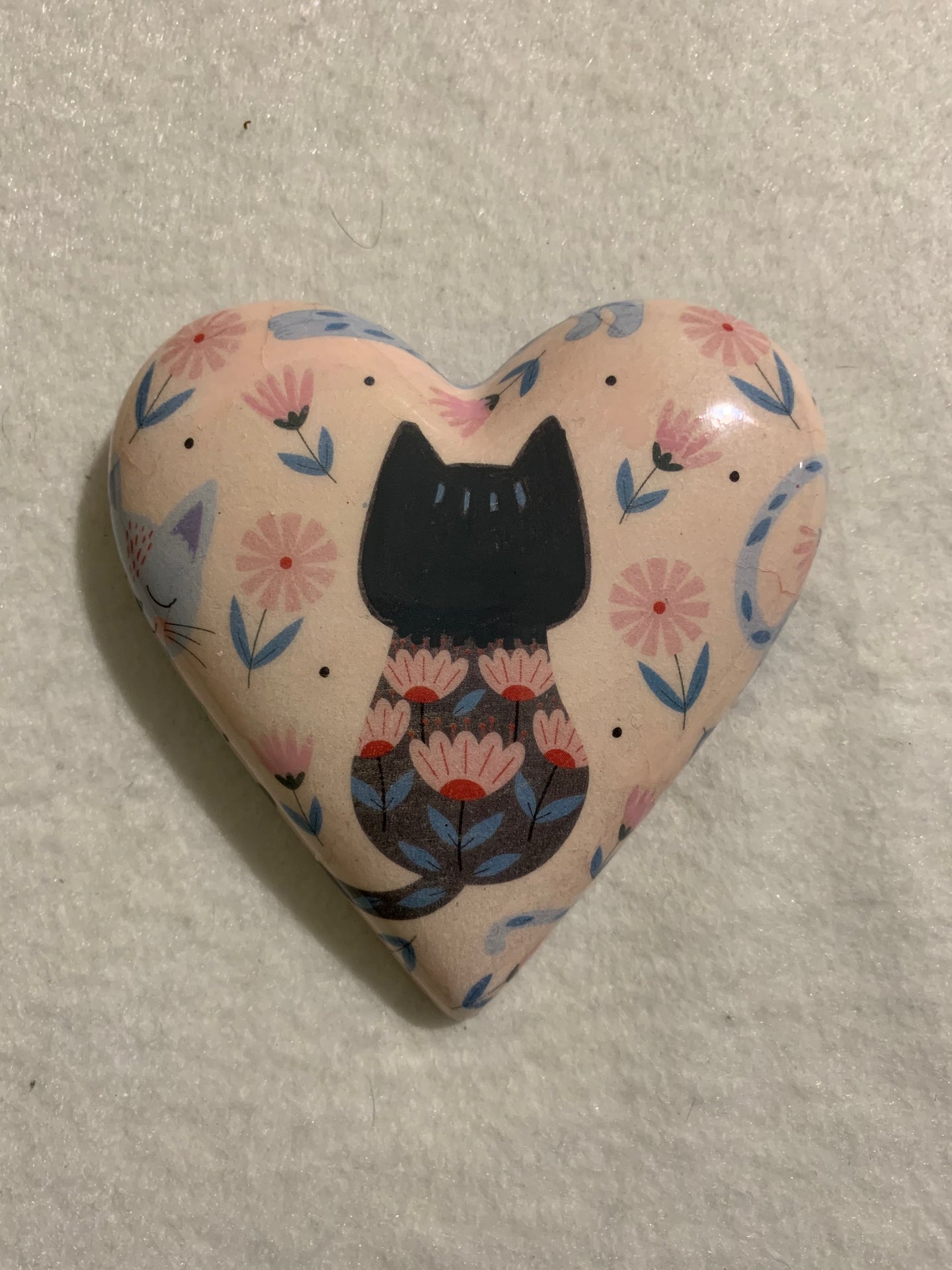 Decoupaged  Hanging Heart