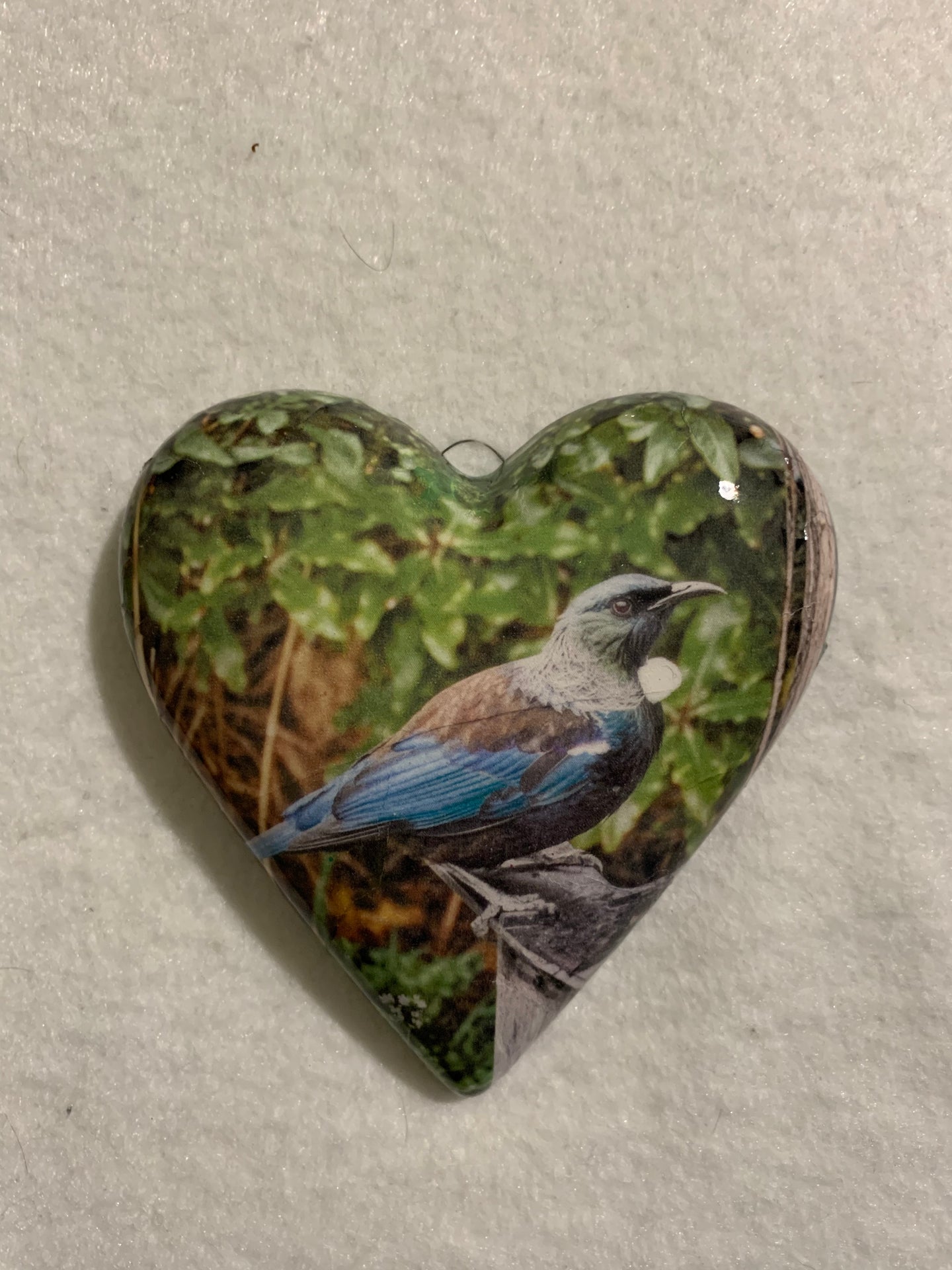 Decoupaged  Hanging Heart