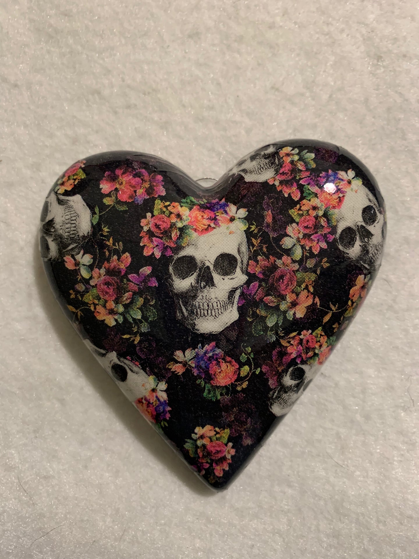 Decoupaged  Hanging Heart