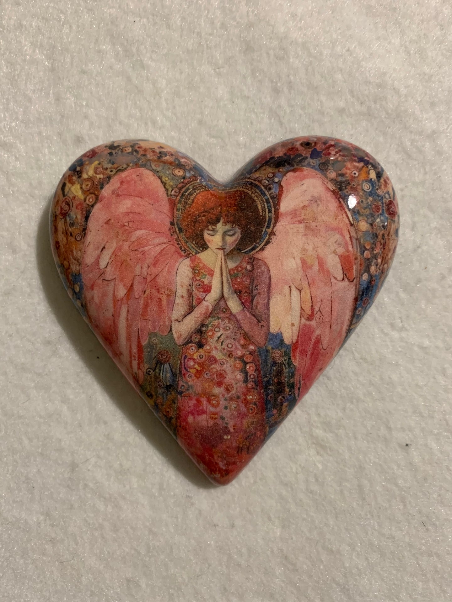 Decoupaged  Hanging Heart