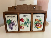 Load image into Gallery viewer, Vintage Spice Caddy
