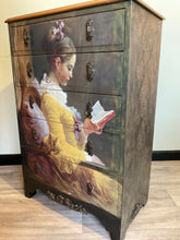 Load image into Gallery viewer, Hand-Painted Dresser – A Moment in Time

