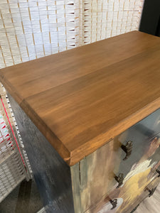 Hand-Painted Dresser – A Moment in Time