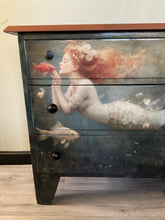 Load image into Gallery viewer, Mermaid’s Kiss’ Chest of Drawers
