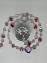 Load image into Gallery viewer, Hanging Crystal-Rhodonite
