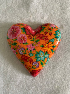 Decoupaged  Hanging Heart