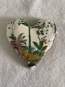 Decoupaged  Hanging Heart