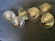 Load image into Gallery viewer, Clear Circle Glass Knobs x 6
