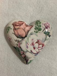 Decoupaged  Hanging Heart