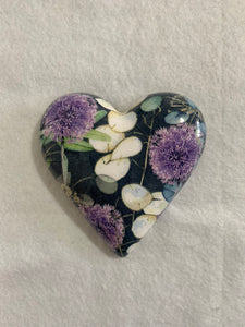 Decoupaged  Hanging Heart