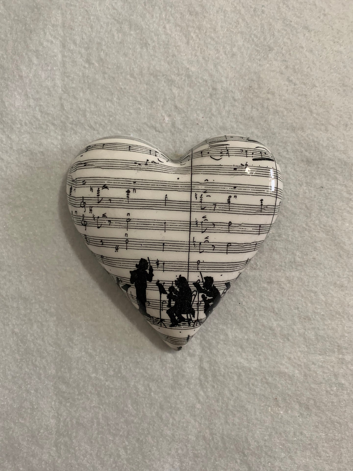 Decoupaged  Hanging Heart