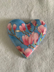 Decoupaged  Hanging Heart