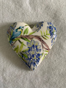 Decoupaged  Hanging Heart