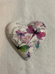 Decoupaged  Hanging Heart