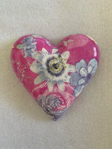 Decoupaged  Hanging Heart