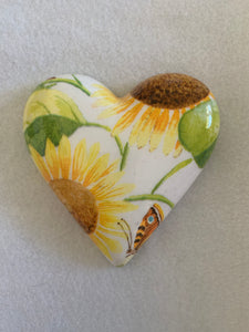 Decoupaged  Hanging Heart