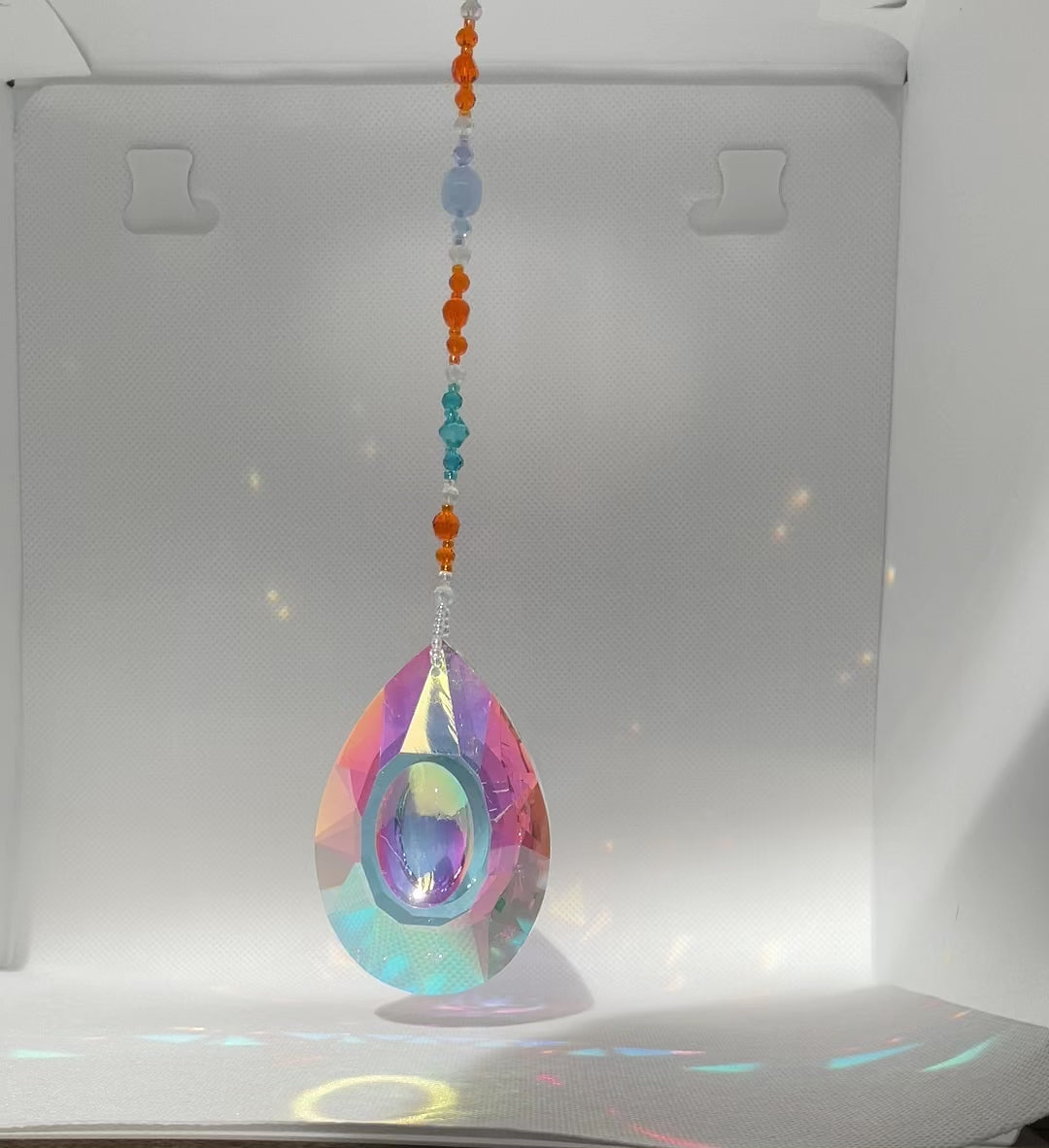 Hanging Crystal- Rainbow