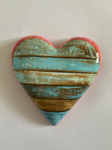 Decoupaged Hanging Heart