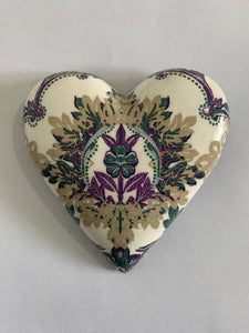 Decoupaged  Hanging Heart