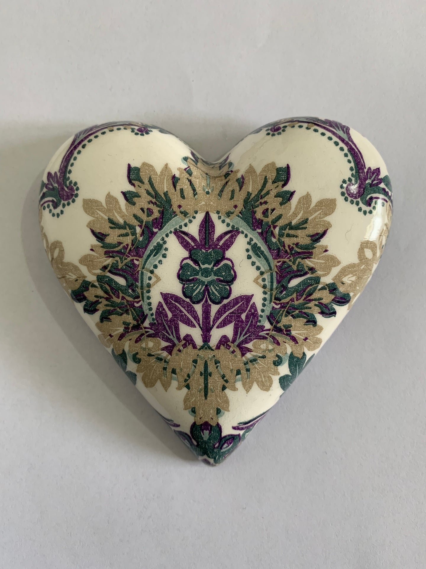 Decoupaged  Hanging Heart