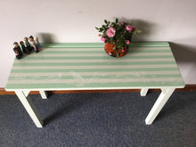 Load image into Gallery viewer, Mint Green Console Table
