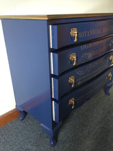 Load image into Gallery viewer, Gold &amp; Navy Dresser
