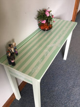 Load image into Gallery viewer, Mint Green Console Table
