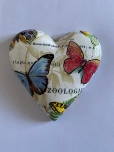 Decoupaged  Hanging Heart