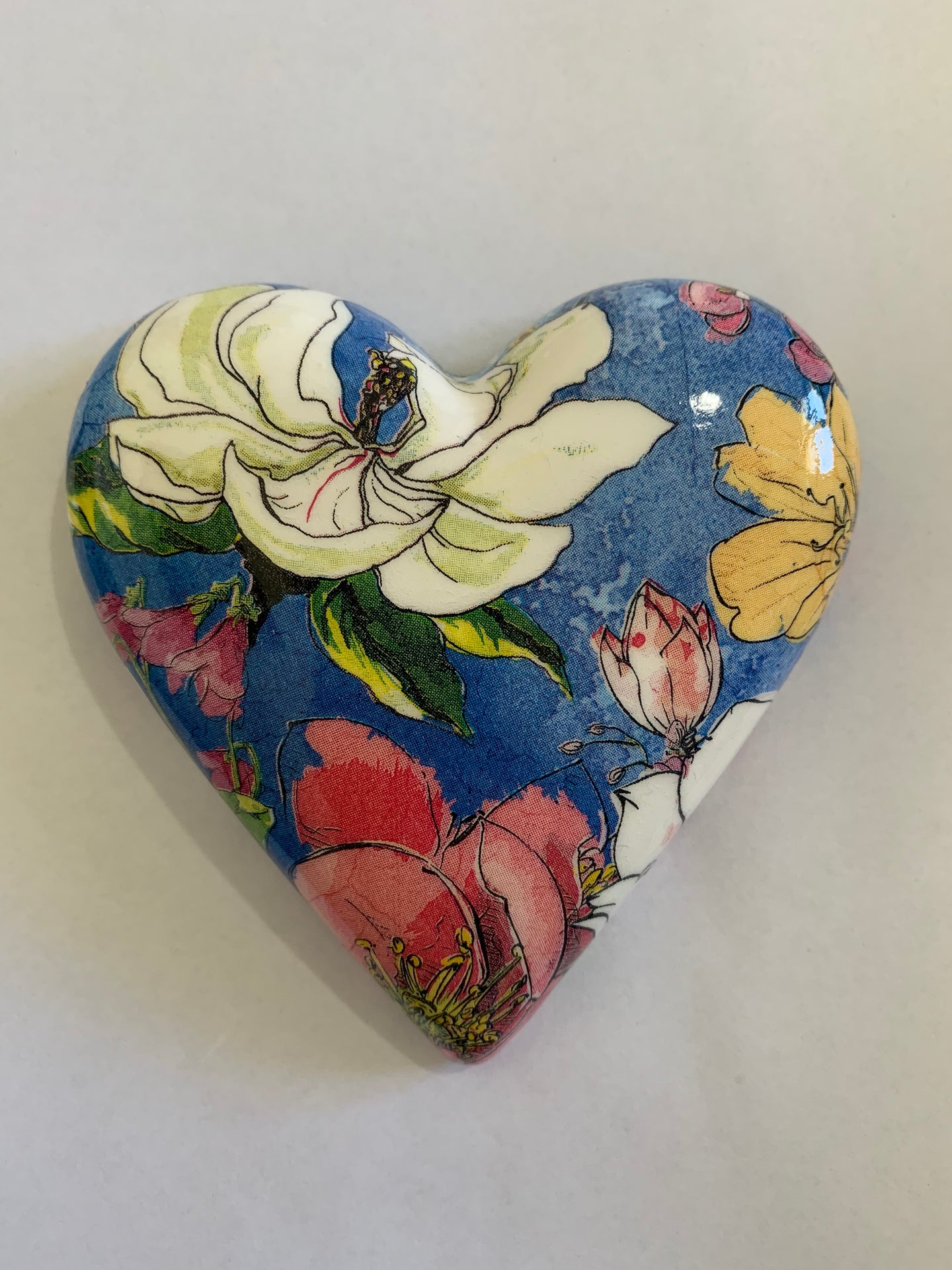 Decoupaged  Hanging Heart