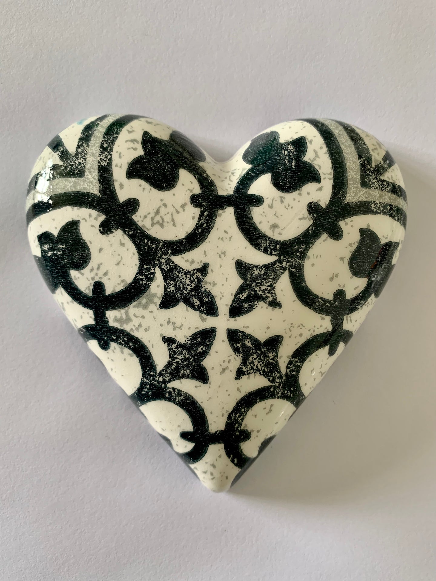 Decoupaged Hanging Heart