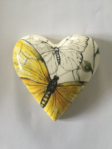 Decoupaged  Hanging Heart