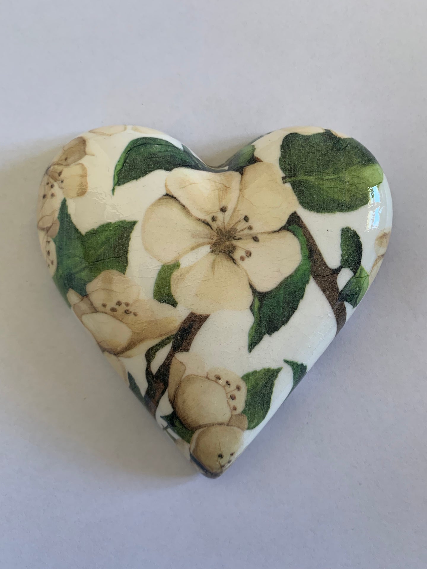 Decoupaged  Hanging Heart