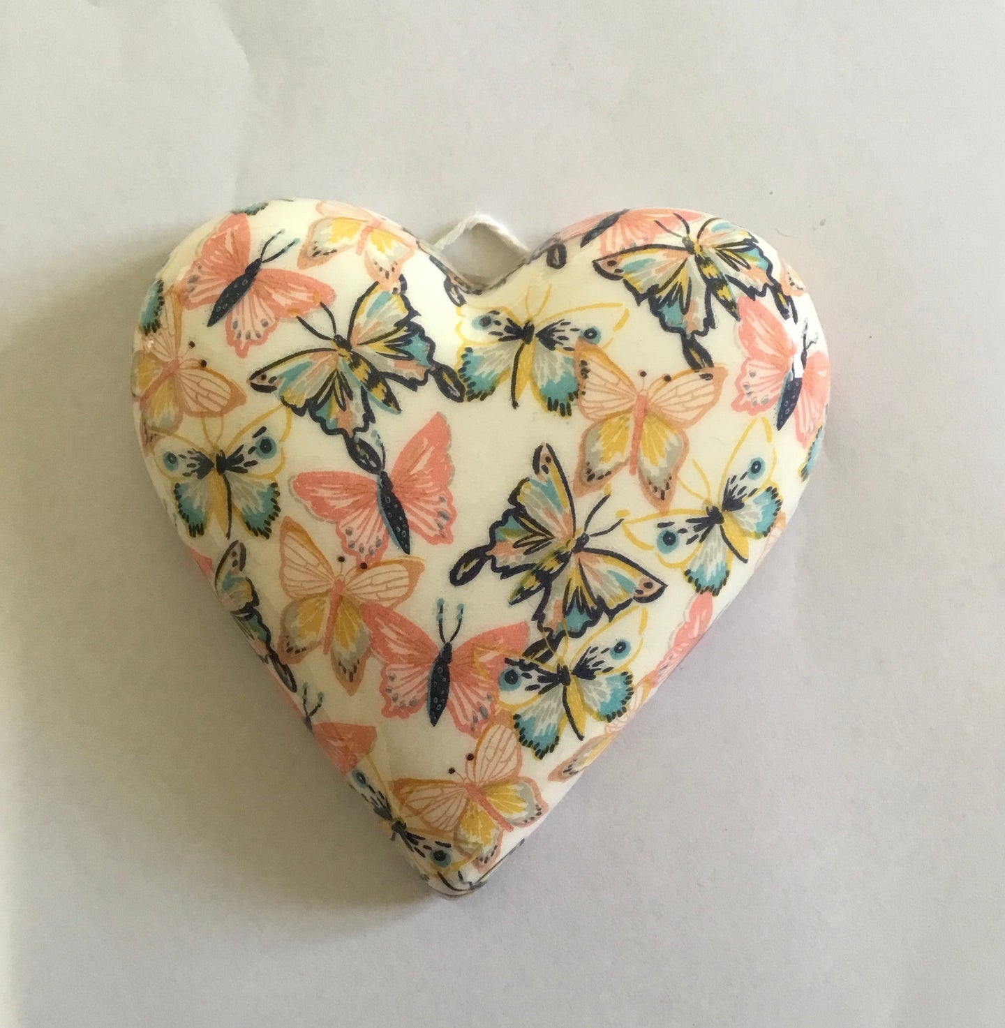 Decoupaged  Hanging Heart