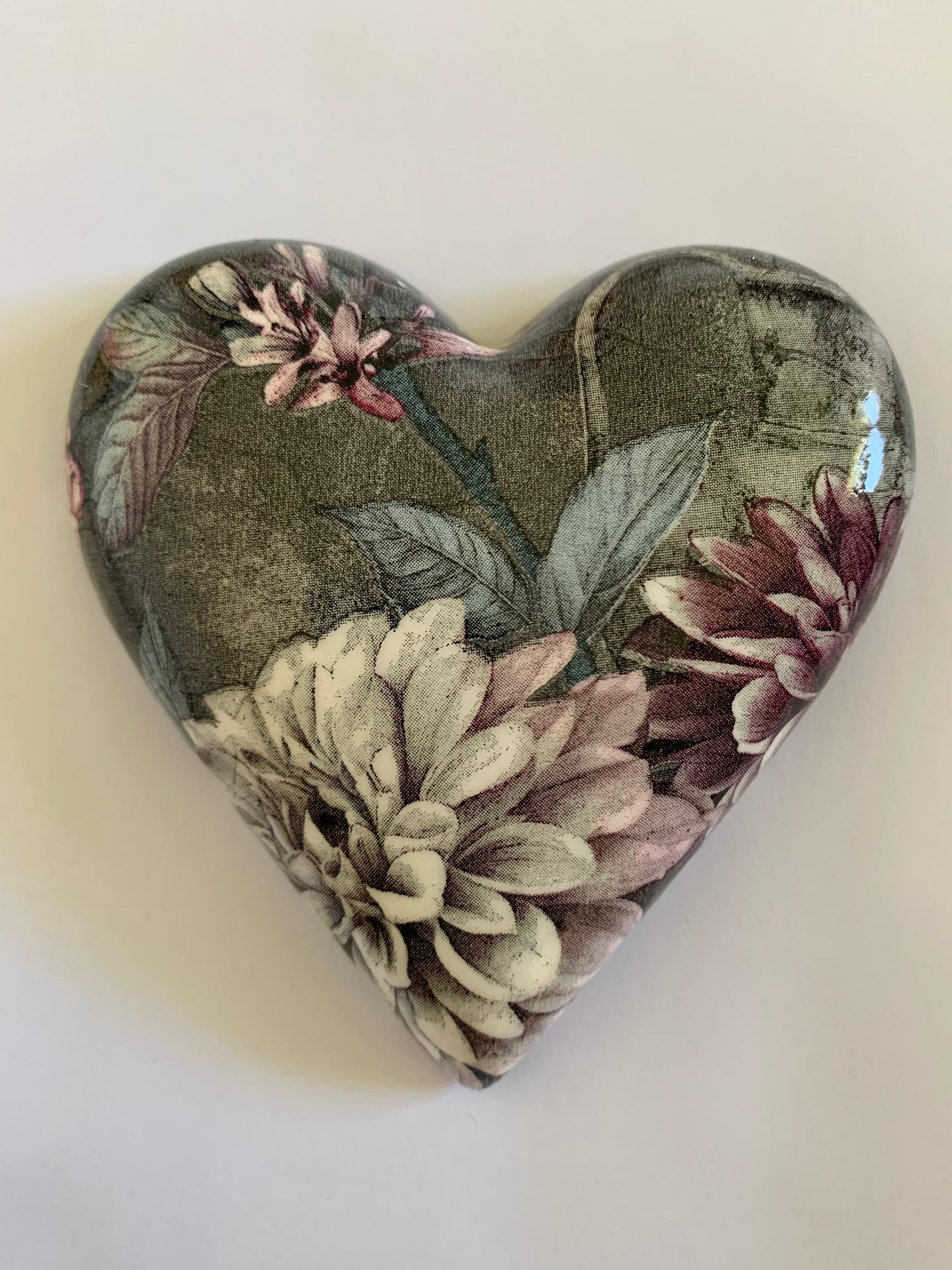 Decoupaged Hanging Heart