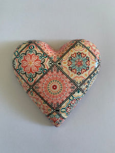 Decoupaged  Hanging Heart