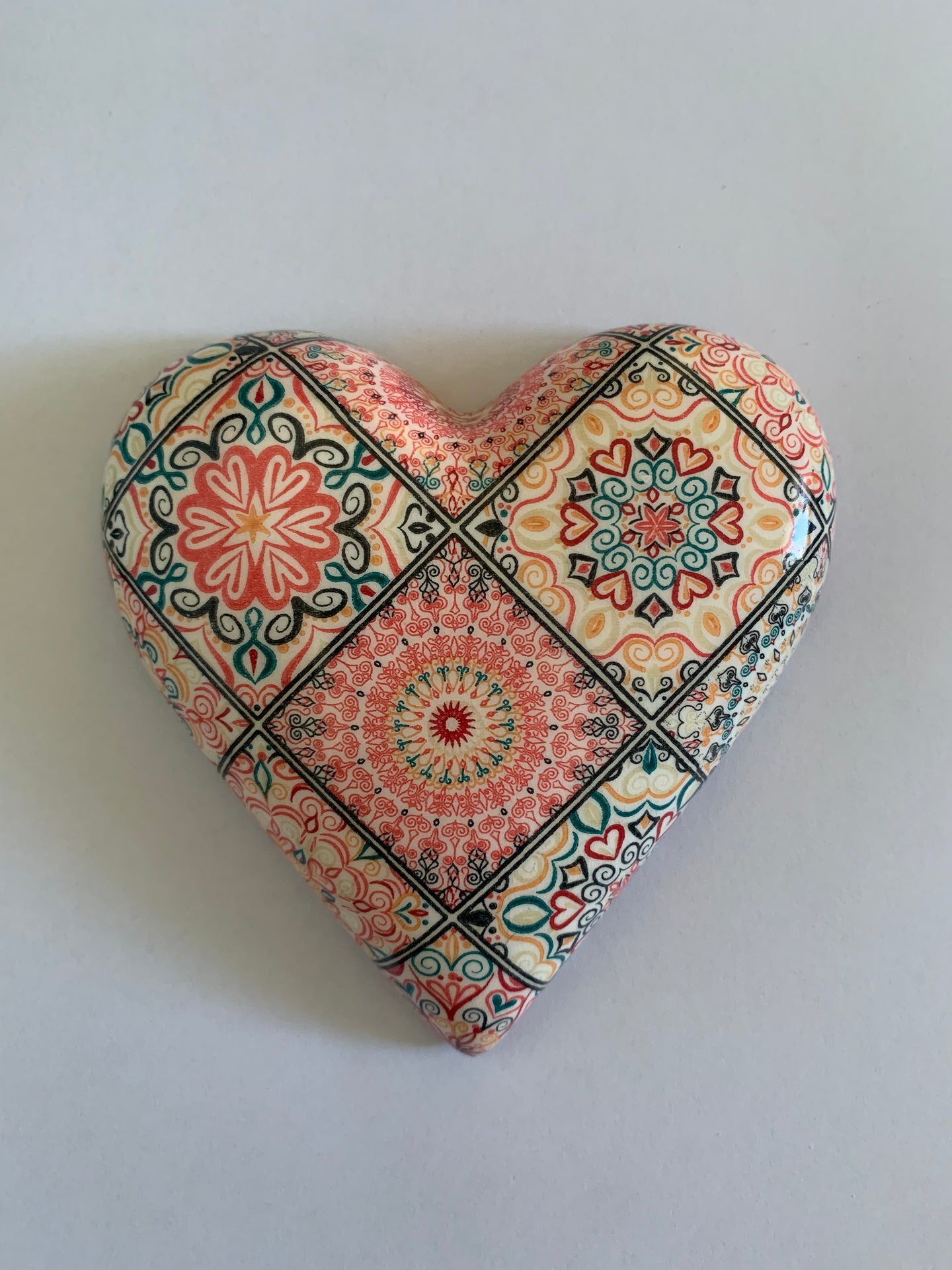 Decoupaged  Hanging Heart