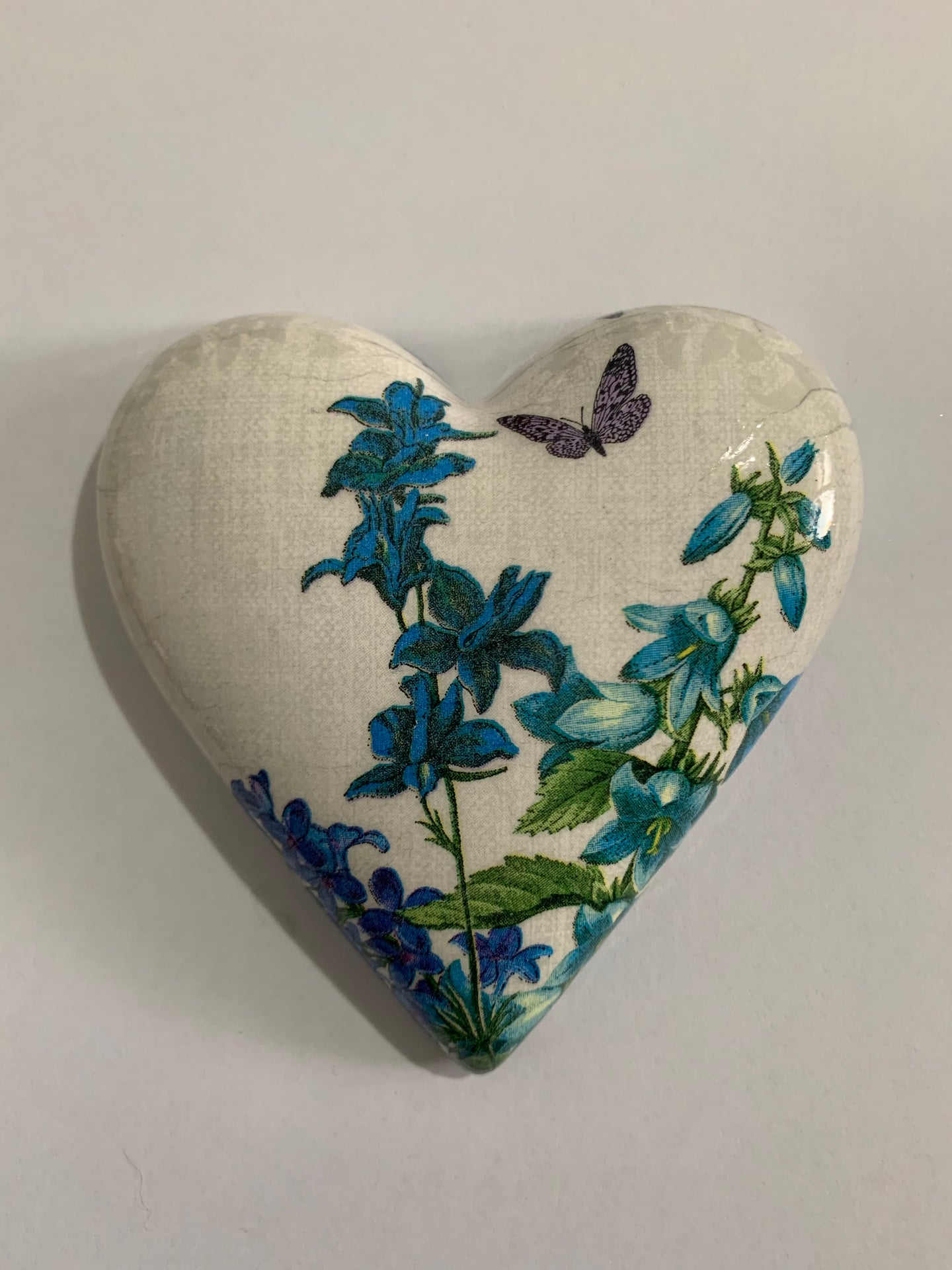 Decoupaged  Hanging Heart