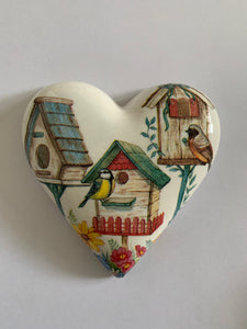 Decoupaged  Hanging Heart